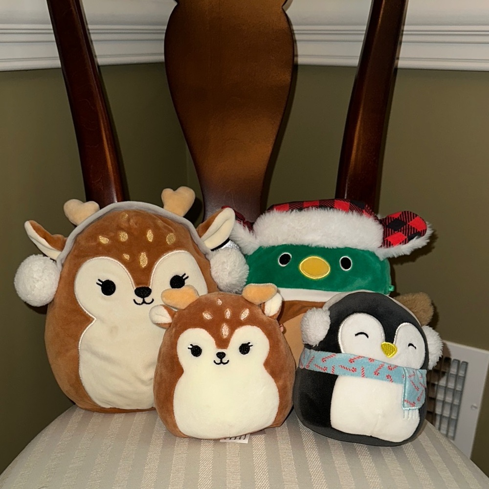Christmas Squishmallow Bundle of 4